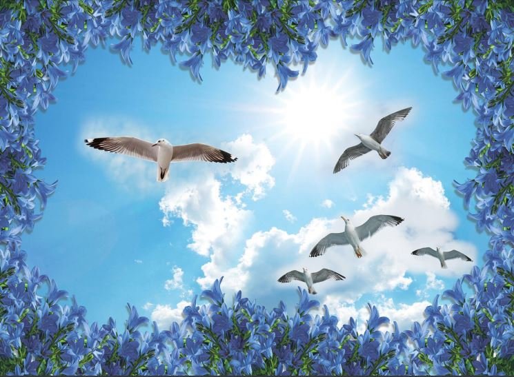 ceiling-wallpaper
